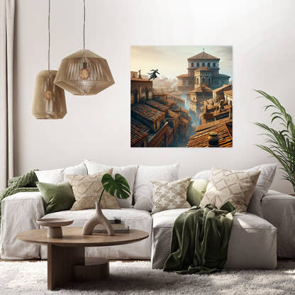 Parkour Pursuit Canvas - Secondary Image 2