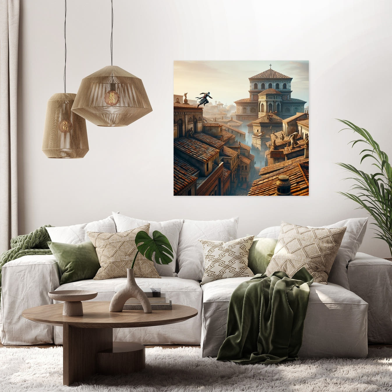 Parkour Pursuit Canvas - Secondary Image 2