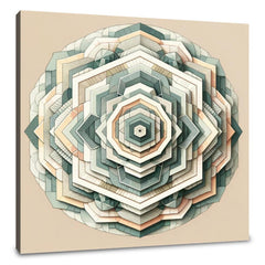 Spiral Serenity Canvas - Main Image