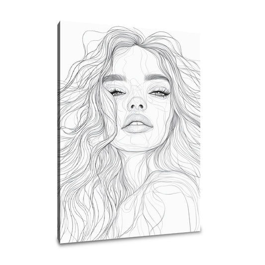 Sensual Silhouette Canvas - Main Image