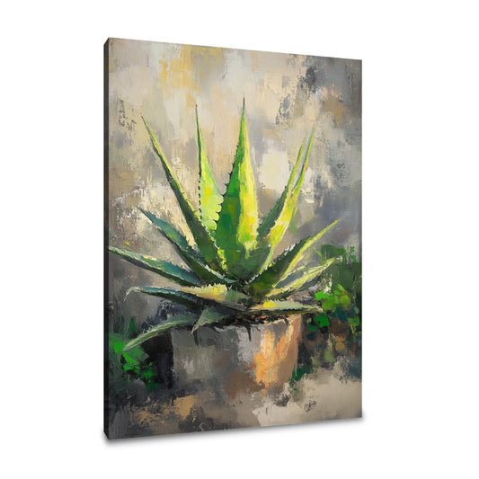 Aloe's Lustrous Canvas - Main Image