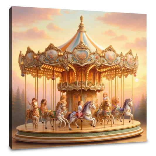 Carousel Magic Canvas - Main Image