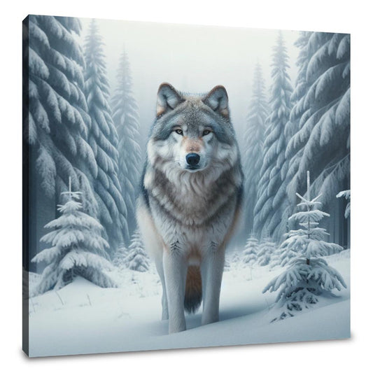 Winter's Sentinel Canvas - Main Image