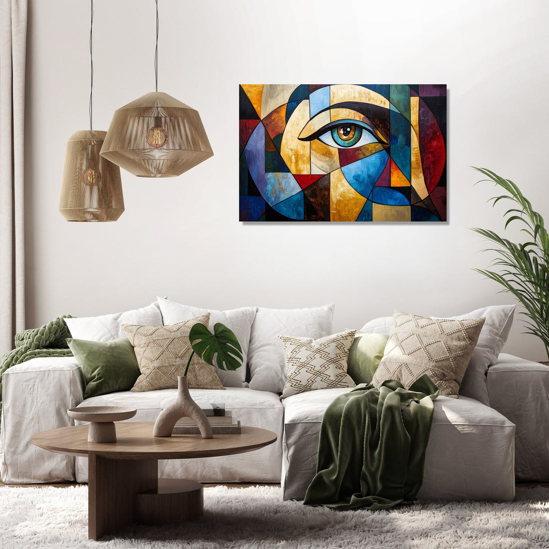 Golden Spiral Harmony Canvas - Secondary Image 2