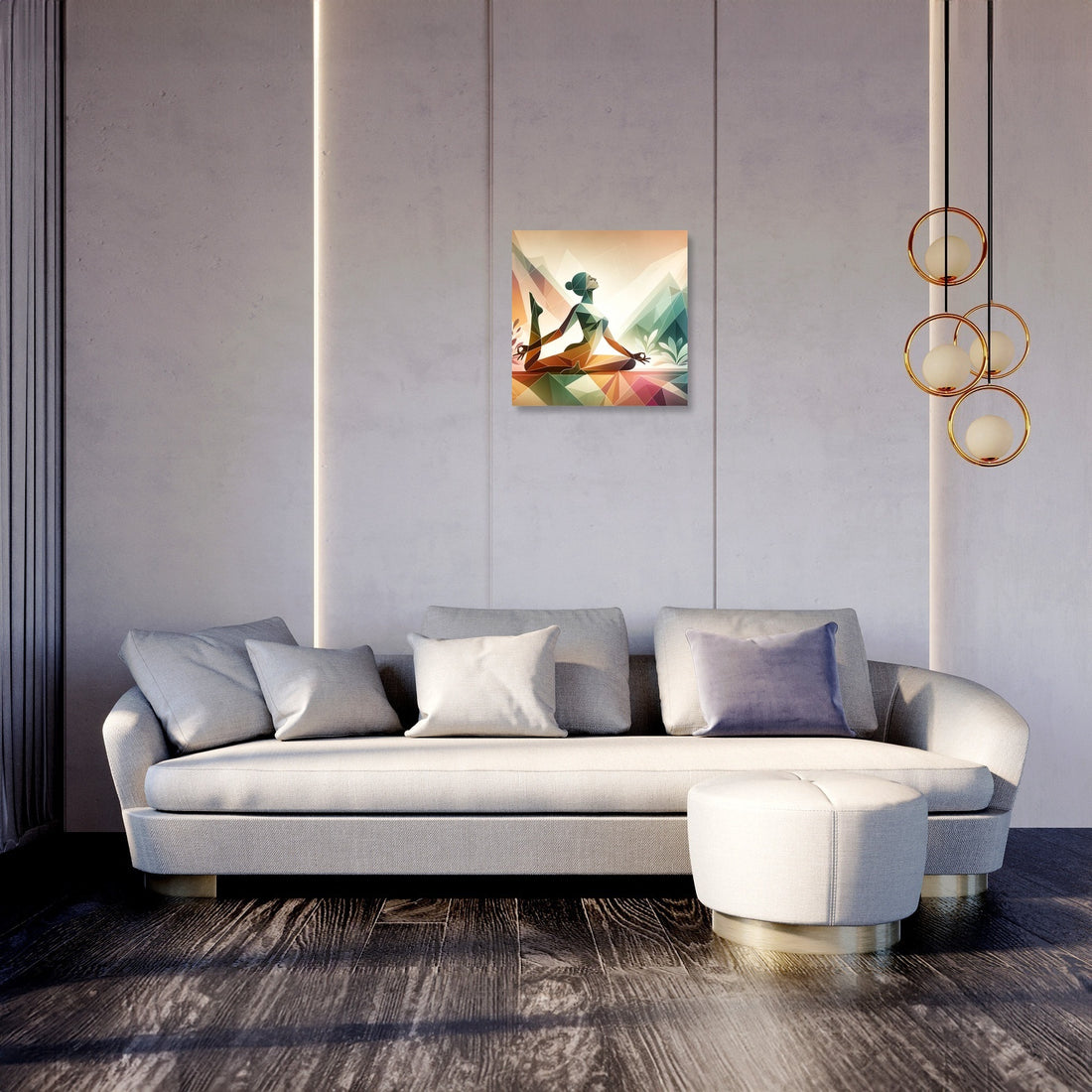 Yoga Bliss Canvas - Secondary Image