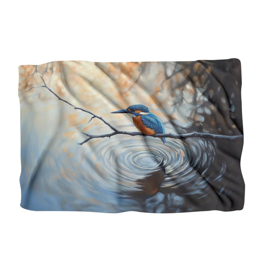 Kingfisher Dawn Blanket - Main Image