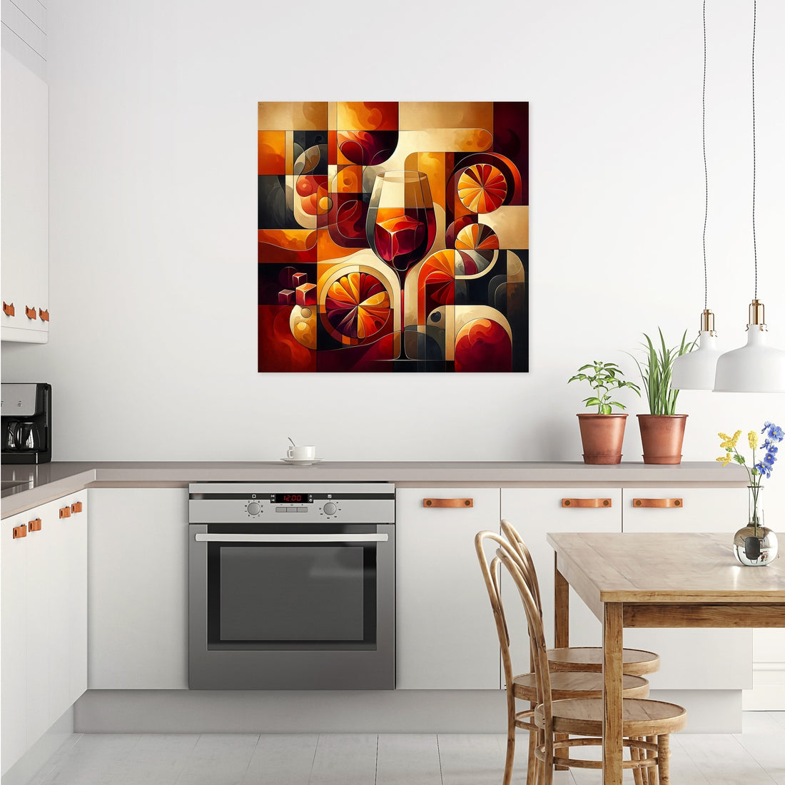 Aperitif Abstract Canvas - Secondary Image