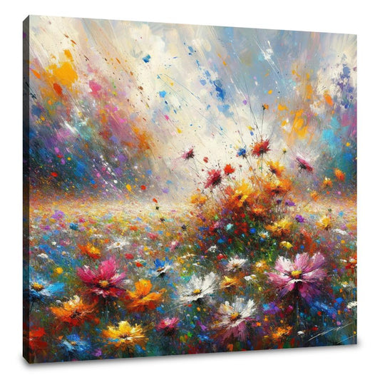 Wildflower Exuberance Canvas - Main Image