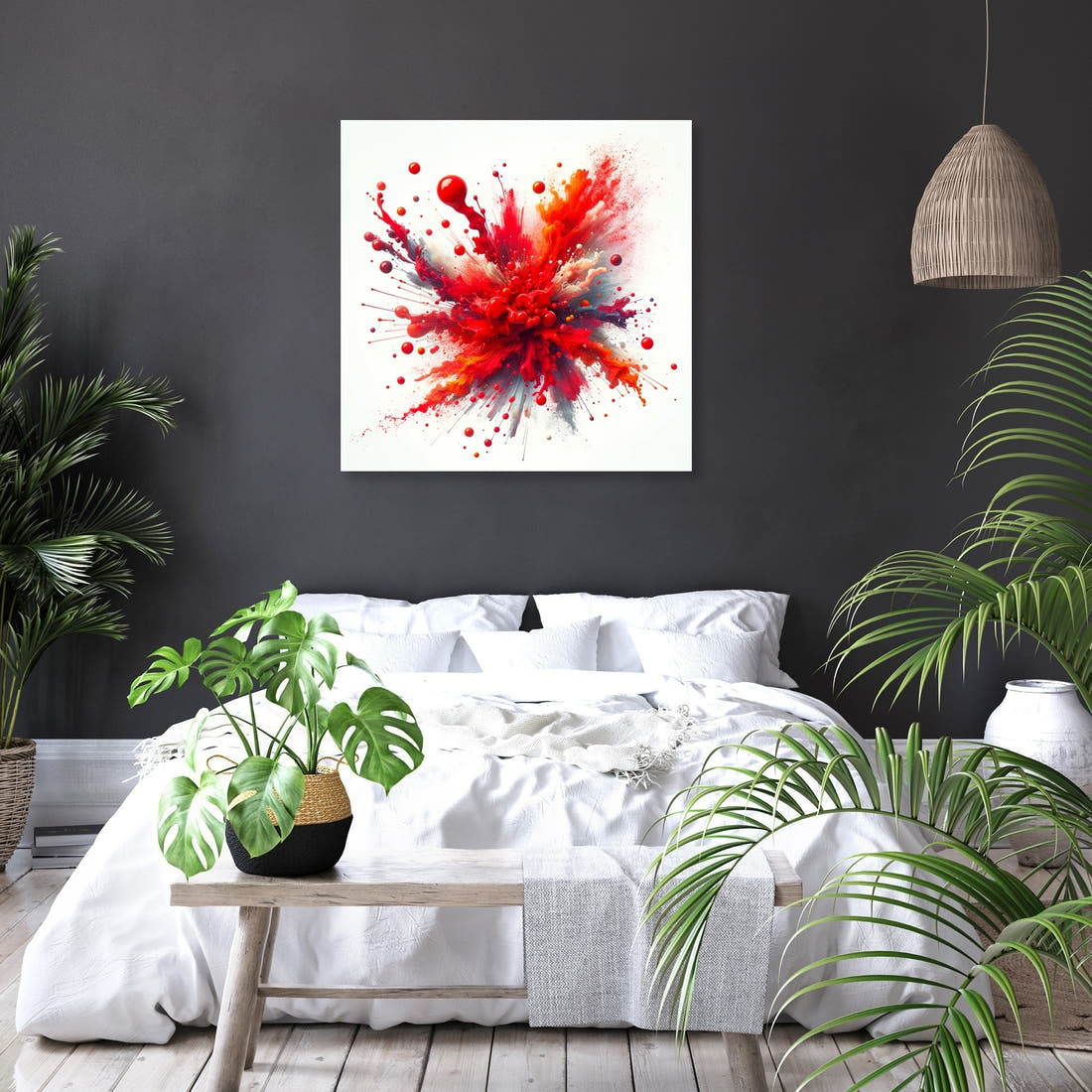 Red Passion Canvas - Secondary Image 6