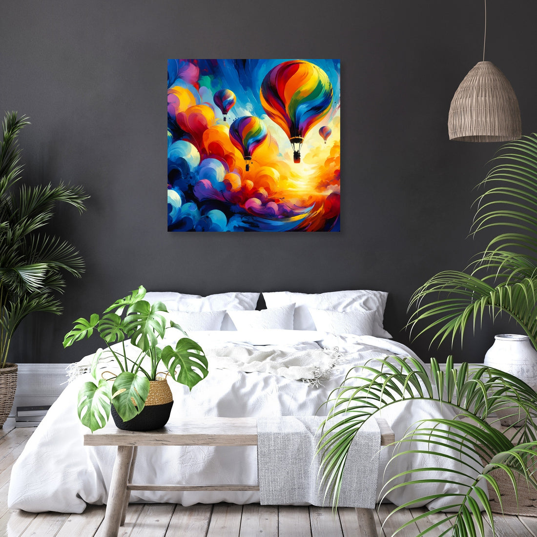 Abstract Horizons Canvas - Secondary Image 6