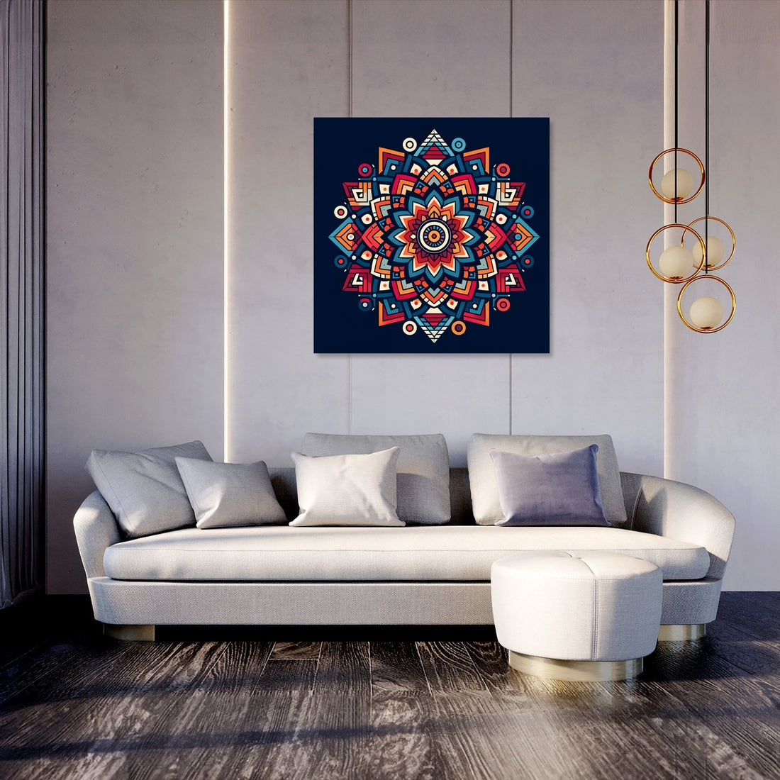 Harmonic Vibes Canvas - Secondary Image