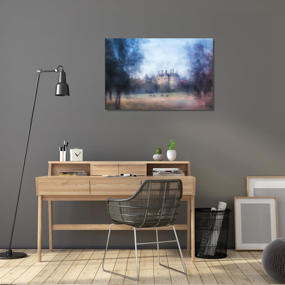 Wollaton Hall Twilight Canvas - Secondary Image 5