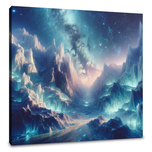 Starry Glacier Canvas - Main Image