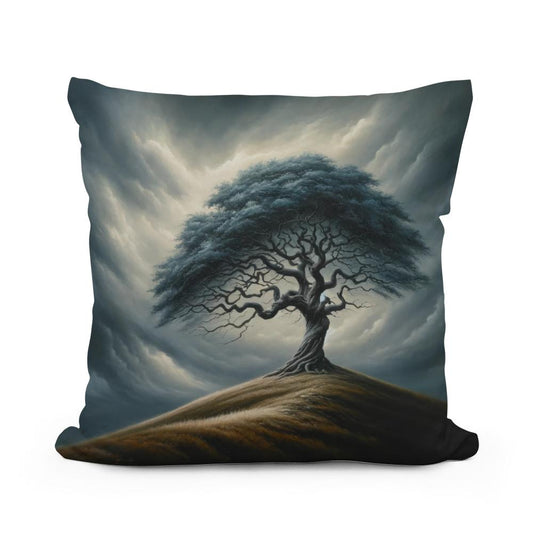 Solitude's Embrace Cotton Cushion - Main Image