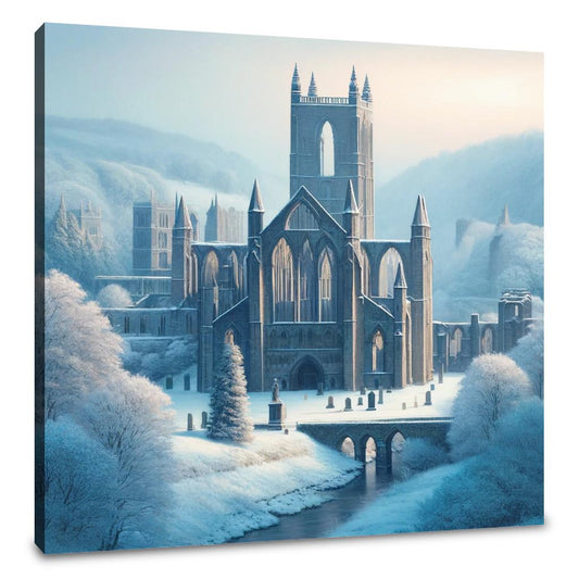 Winter at Bolton Abbey Canvas - Main Image