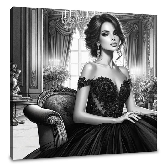 Opulent Elegance Canvas - Main Image