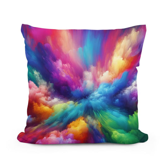Serene Vibrance Cotton Cushion - Main Image