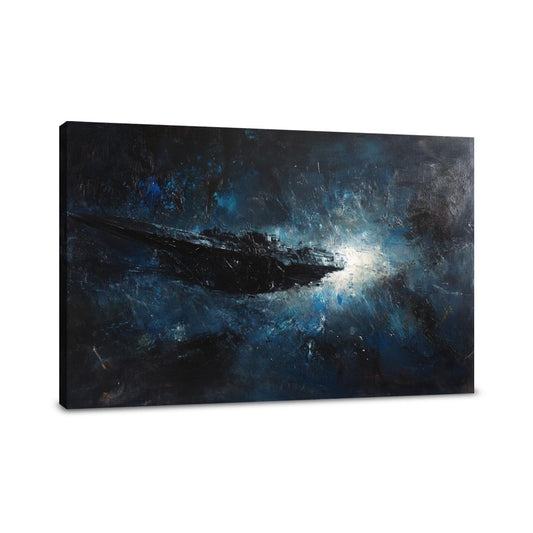 Abandoned Spaceship Canvas - Main Image