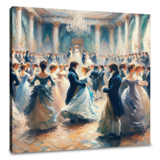 Whimsical Encounter Canvas - Main Image