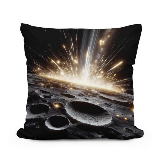 Mercury's Meteor Shower Spectacle Cotton Cushion - Main Image