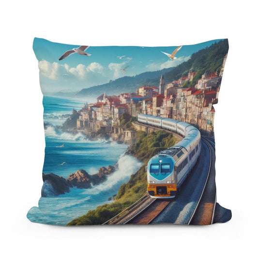 Coastal Journey Cotton Cushion - Main Image