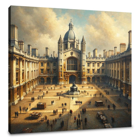 Cambridge Trinity Court Canvas - Main Image
