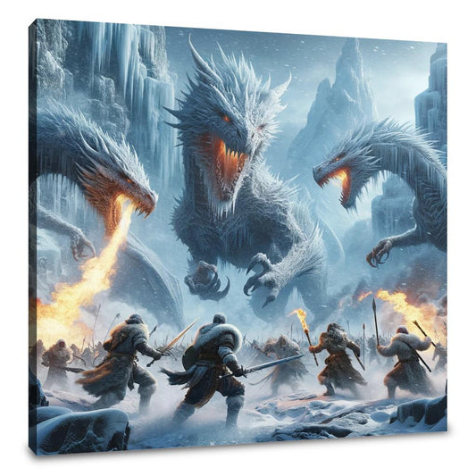 Battle of Frost Island Canvas - Main Image