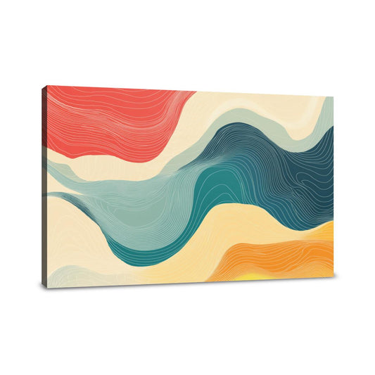 Flowing Nature Harmony Canvas - Main Image