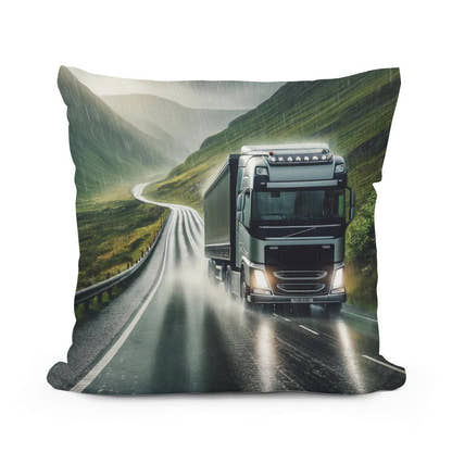 Highland Rain Drive Cotton Cushion - Main Image
