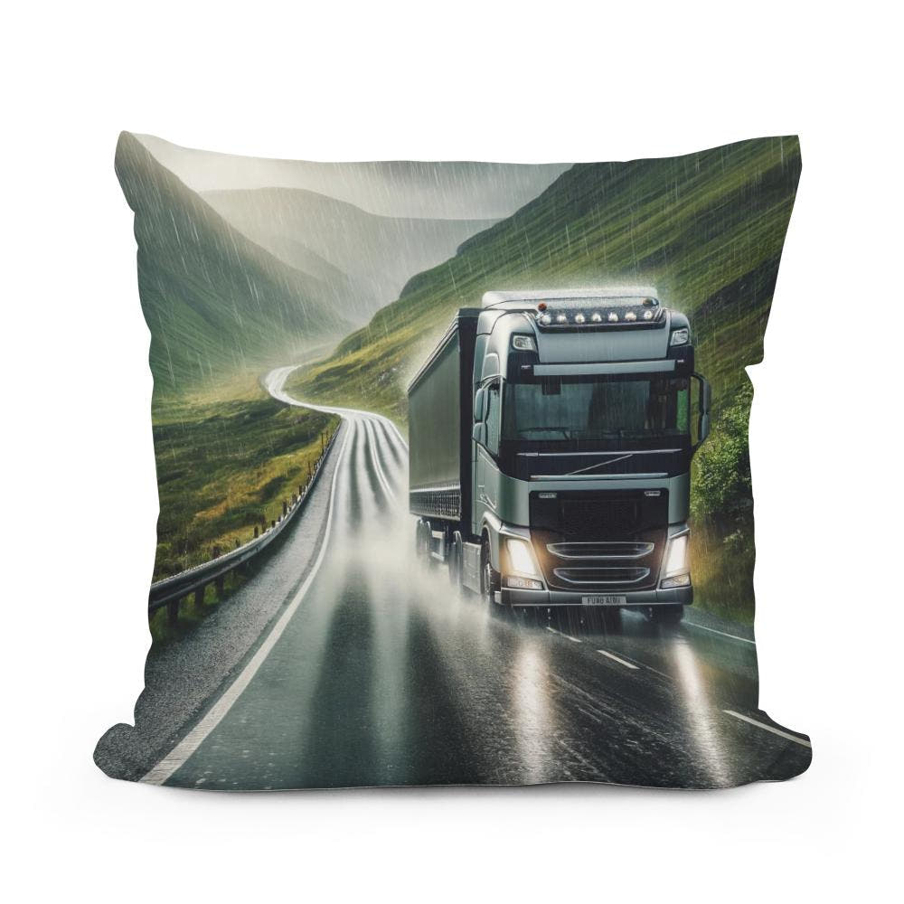 Highland Rain Drive Cotton Cushion - Main Image
