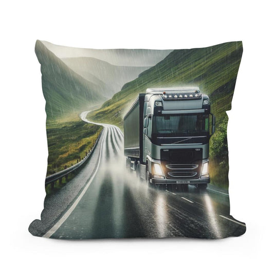 Highland Rain Drive Cotton Cushion - Main Image