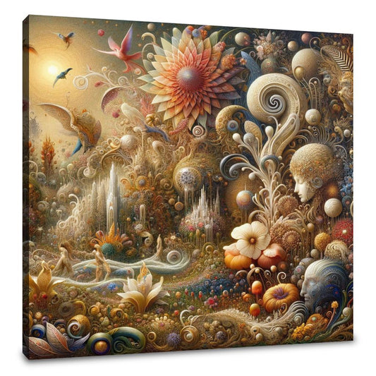 Mystical Garden Dream Canvas - Main Image