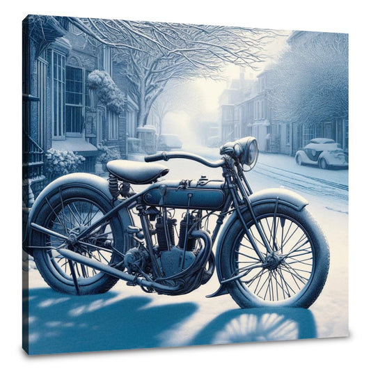 Winter's Pause Canvas - Main Image