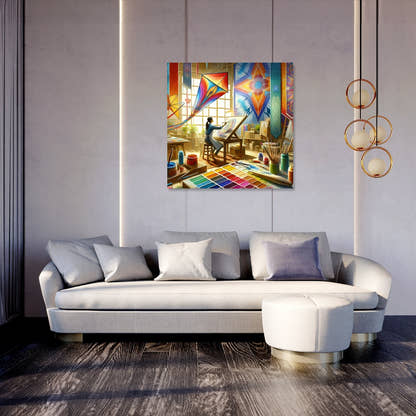 Artisan's Flight Canvas - Secondary Image