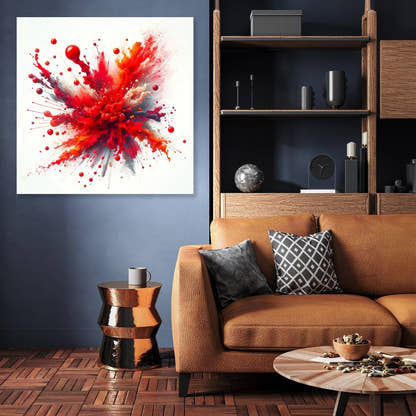 Red Passion Canvas - Secondary Image 3