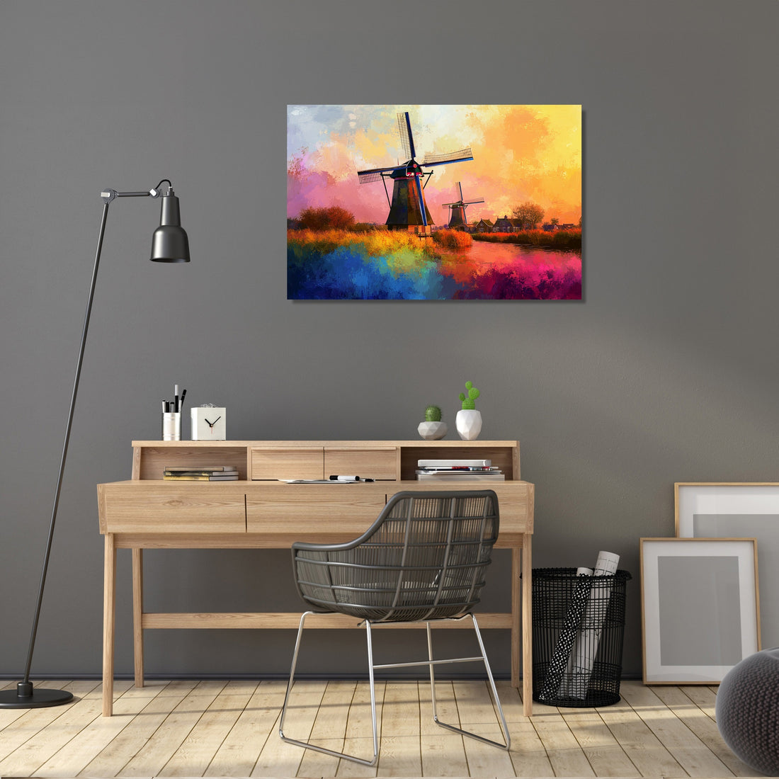 Windmill Whirl Canvas - Secondary Image 5