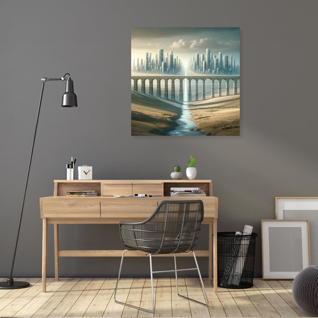 Aqueduct of Futures Past Canvas - Secondary Image 5