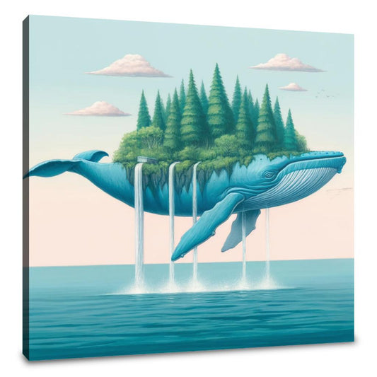 Island Leviathan Canvas - Main Image