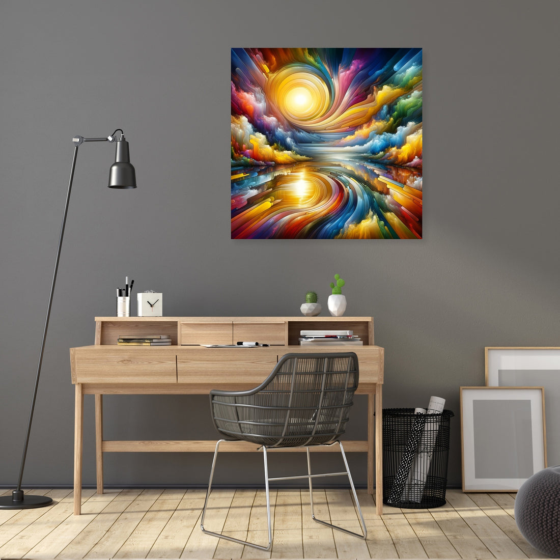 Prismatic Reflections Canvas - Secondary Image 5