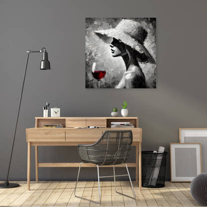 Red Wine Secrets Canvas - Secondary Image 5