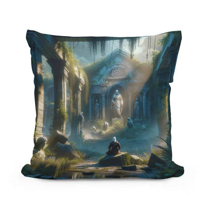 Mystic Realms Echo Cotton Cushion - Main Image
