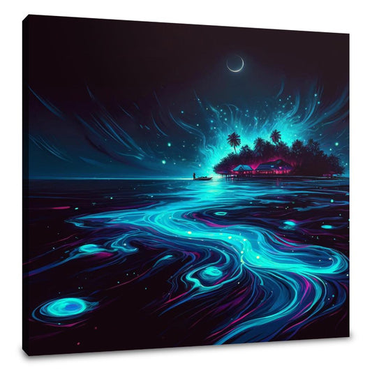 Vaadhoo Island Glow Canvas - Main Image