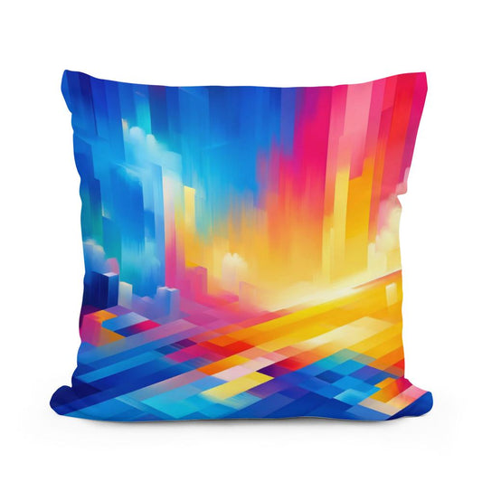 Vibrant Serenity Cotton Cushion - Main Image