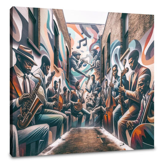 Melodic Alley Canvas - Main Image