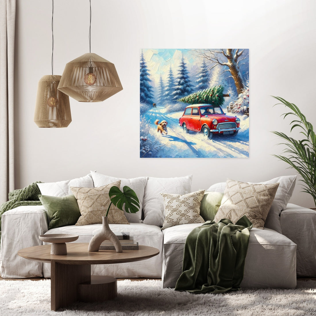 Christmas Journey Home Canvas - Secondary Image 2