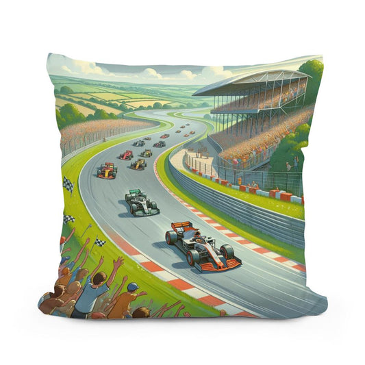 Speedway Adventure Cotton Cushion - Main Image