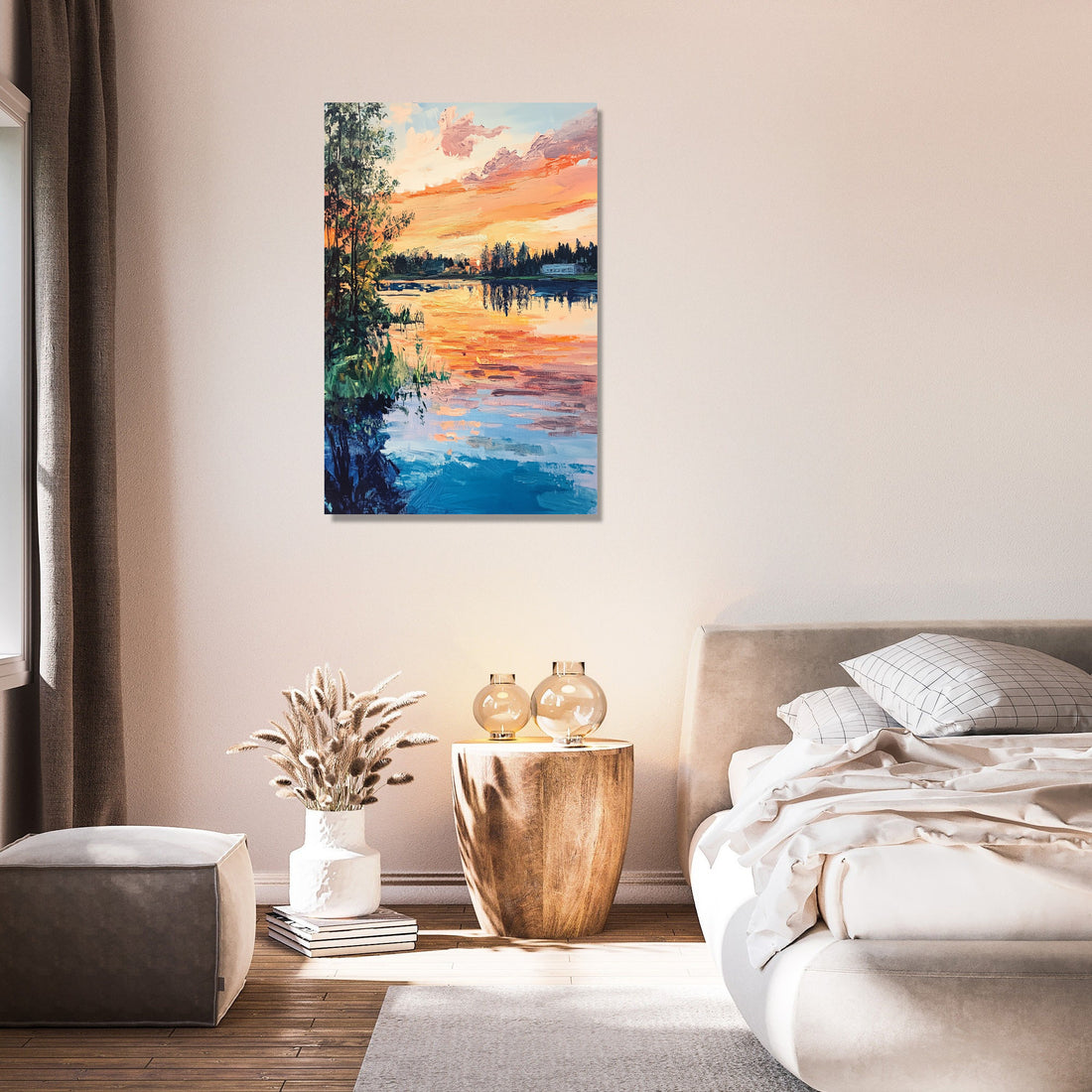 Ume River Sunset Canvas - Secondary Image 7