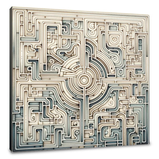 Mind's Labyrinth Canvas - Main Image