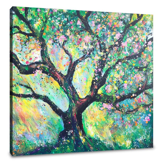 Blossoming Tree of Life Canvas - Main Image