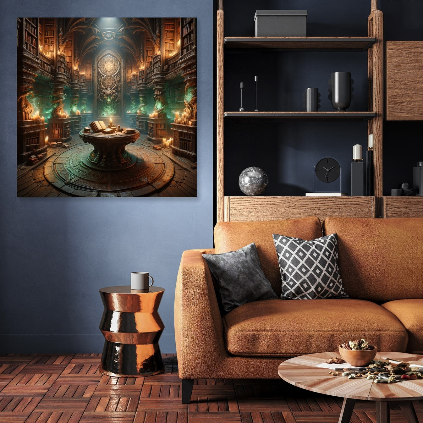 Celestial Radiance Canvas - Secondary Image 3